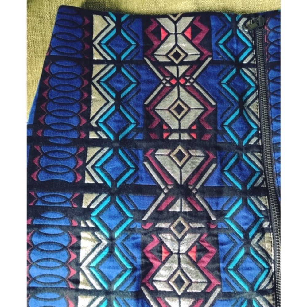 J Crew pattern skirt - Picture 2 of 3